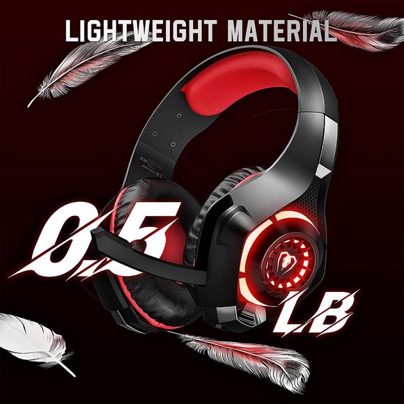 Gaming Headset for PS4 PS5 Xbox One Switch PC with Noise Canceling Mic, Deep Bas - Picture 5 of 6